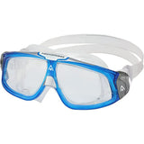 Aqua Sphere Seal 2.0 Swim Goggles – Clear Lens, Light Blue/White Frame