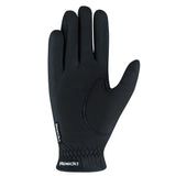 Roeckl Roeck-Grip Unisex Riding Gloves – Black, Size 7