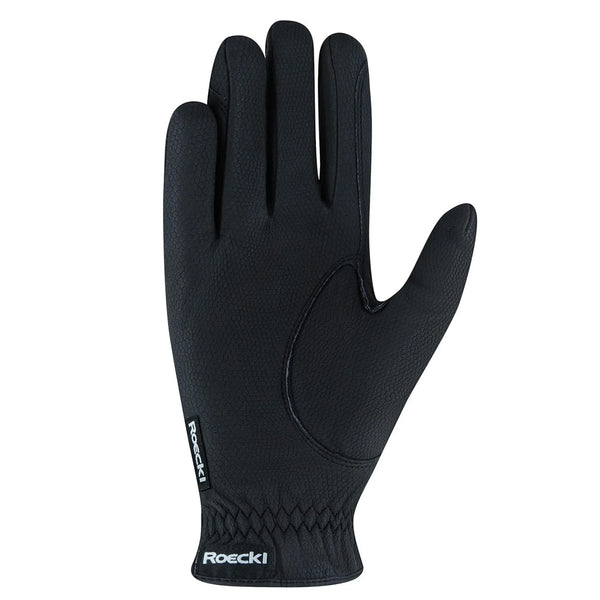 Roeckl Roeck-Grip Unisex Riding Gloves – Black, Size 7